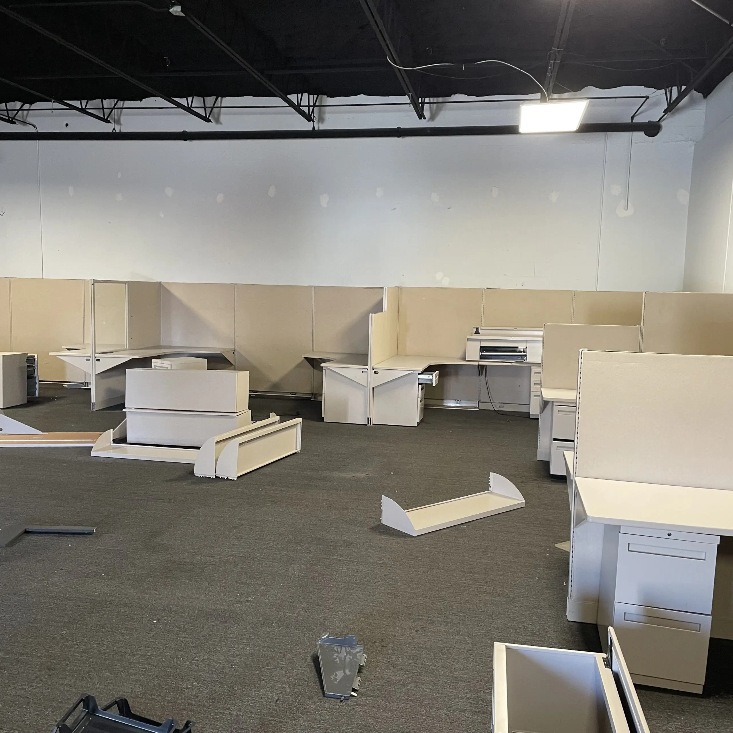 Office Cleanout Before Office Cleanout Before